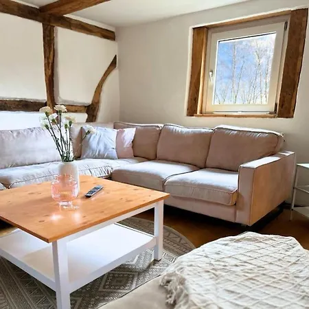 Fachwerkwohnung Im Weserbergland Appartement *